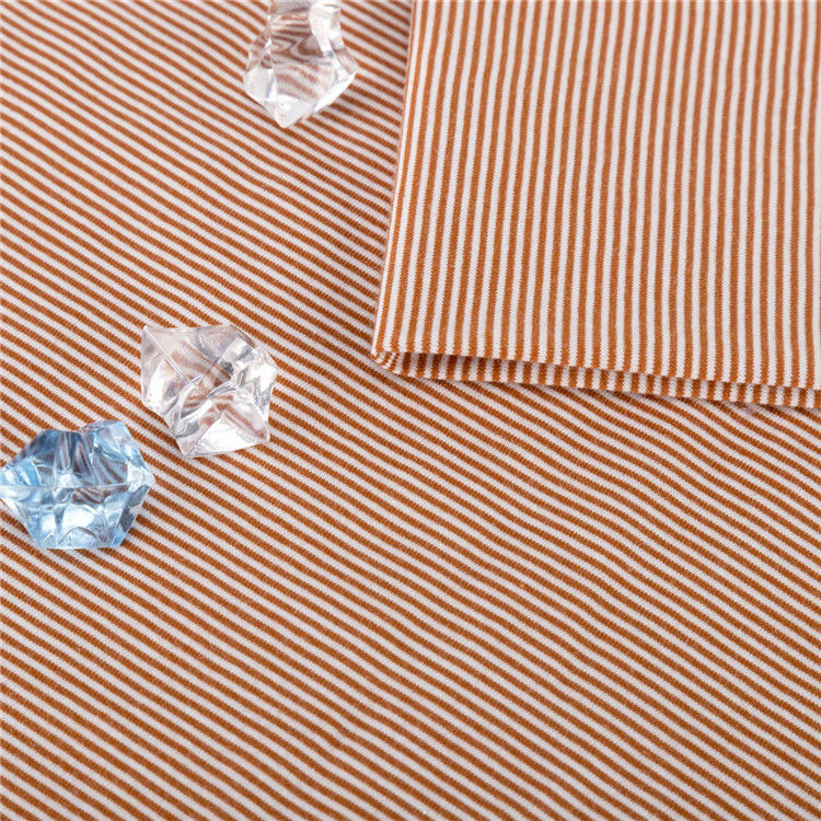 Tissu en coton rayé multicolore Fil teint Respirant Matériau antibactérien