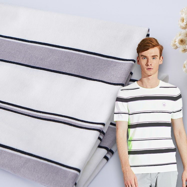 Tissu rayé en coton multicolore de 100 grammes 220 grammes