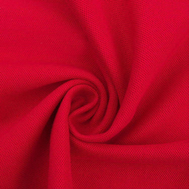 Le bout droit imperméable solide du tissu 26S de piqué de coton de couleur a peigné matériel