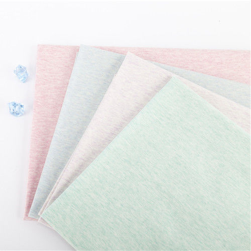 Tissu de Lycra en coton peint, 40S 170g Tissu de tissage doux