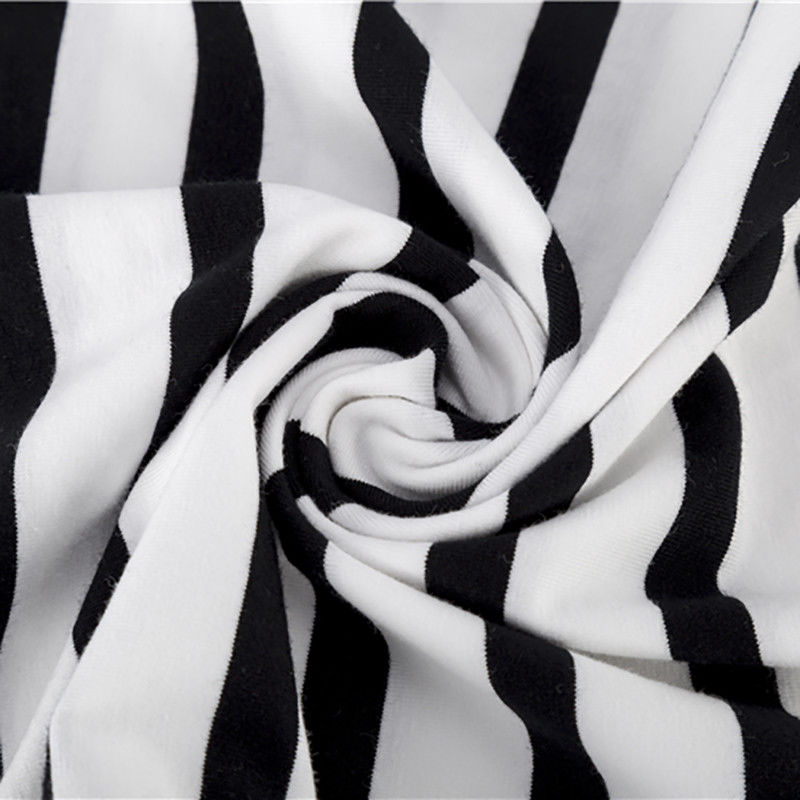 Tissu de T-shirt simple respirant et confortable et propre à la peau