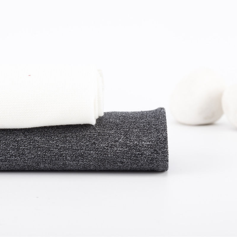 Résistant à l'usure Tissu de jacquard en tricot solide 165g Fil teint pour chemise de polo