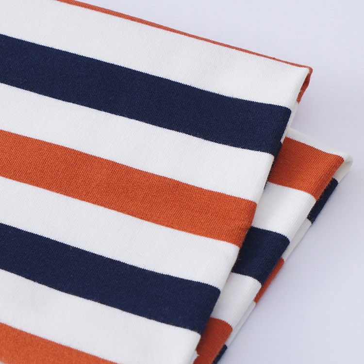 Tissus en coton français à rayures pour vêtements