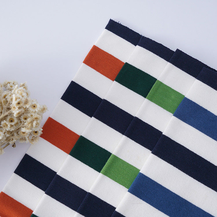 Tissus en coton français à rayures pour vêtements