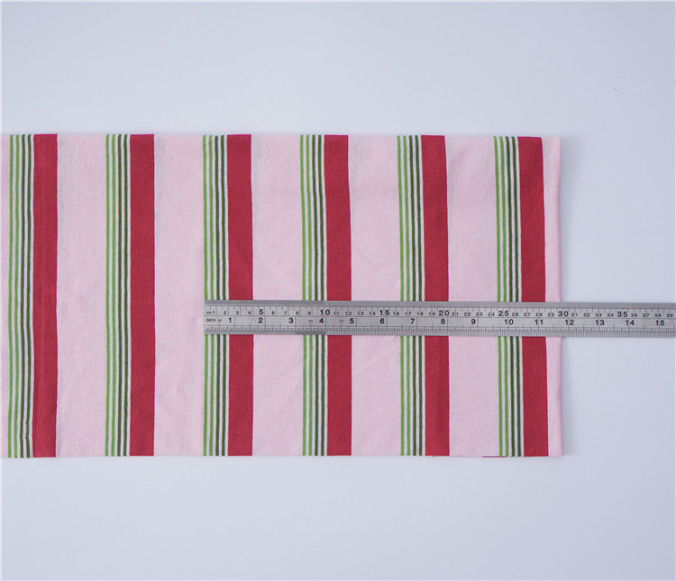 Tissu en coton rayé pour polo 30S poids de fil