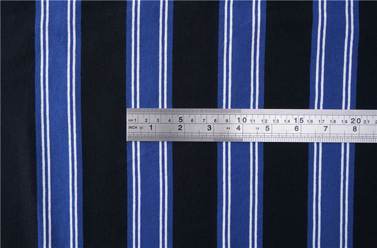 Tissu en coton pur et lin absorbant la sueur et rayé pour chemise décontractée