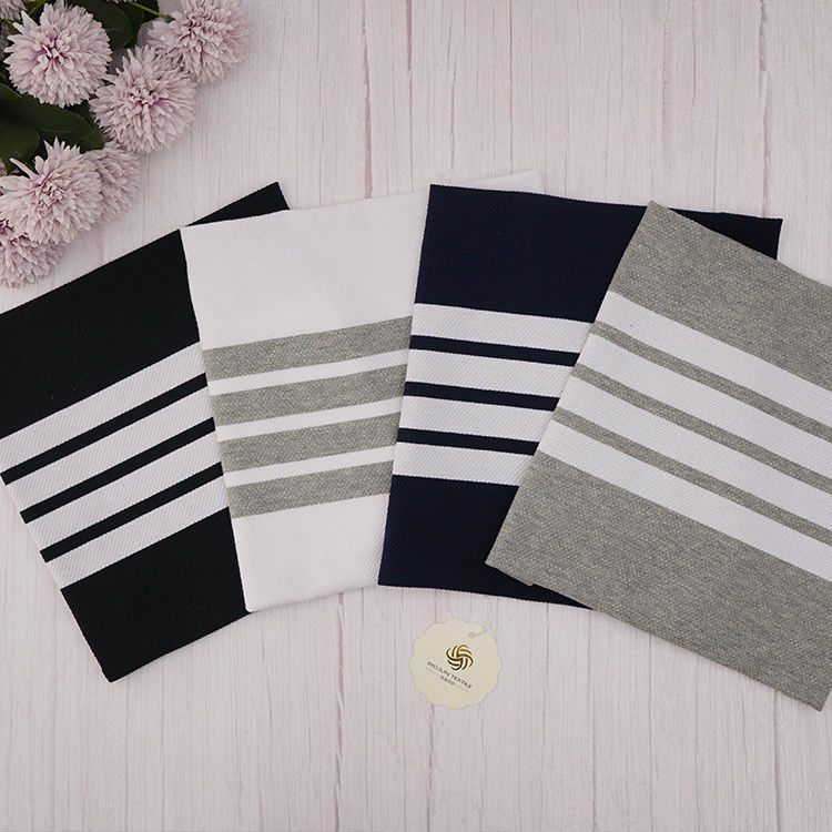 Tissu en coton pur et lin absorbant la sueur et rayé pour chemise décontractée