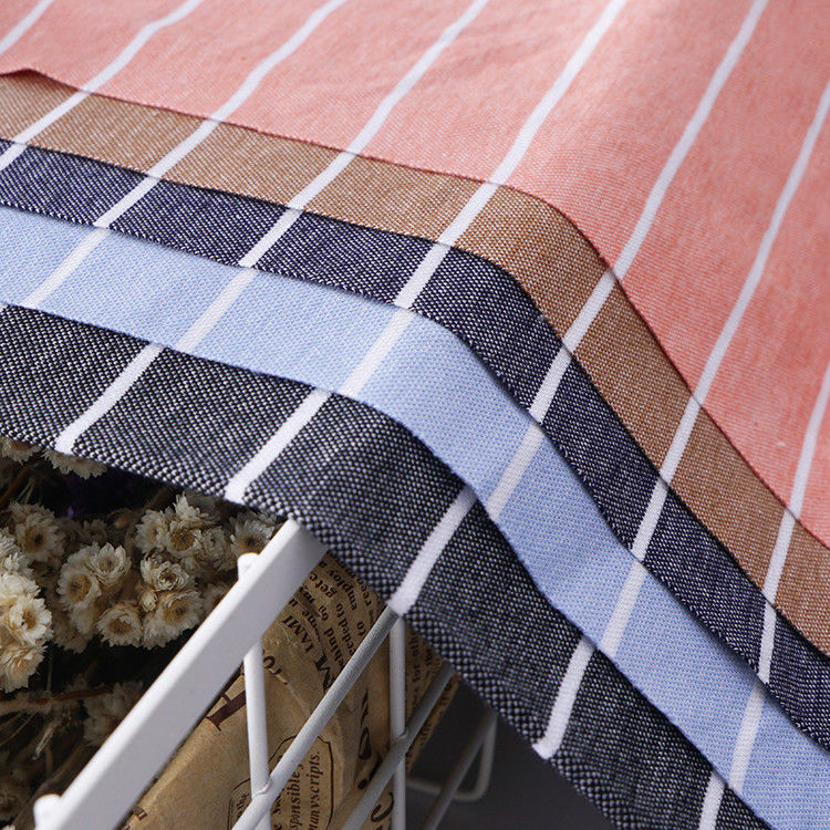 Confortable et haut de gamme Durable Élasticité modérée Tissu tricoté rayé Pour polo