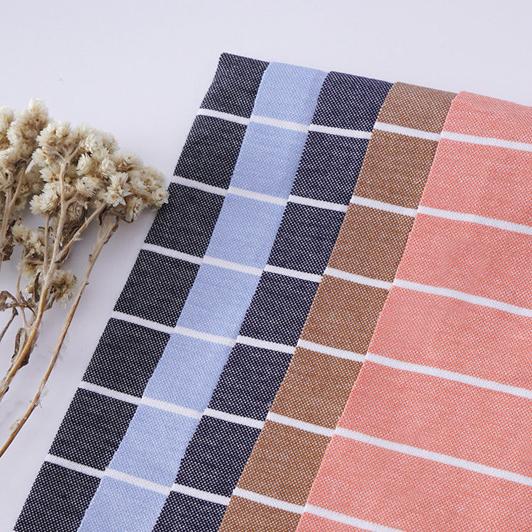 Confortable et haut de gamme Durable Élasticité modérée Tissu tricoté rayé Pour polo