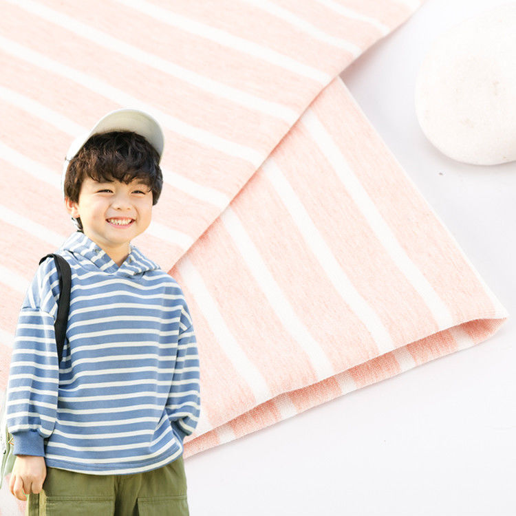Bonne texture et élégant Tissu tricoté à rayures résistant à l'usure