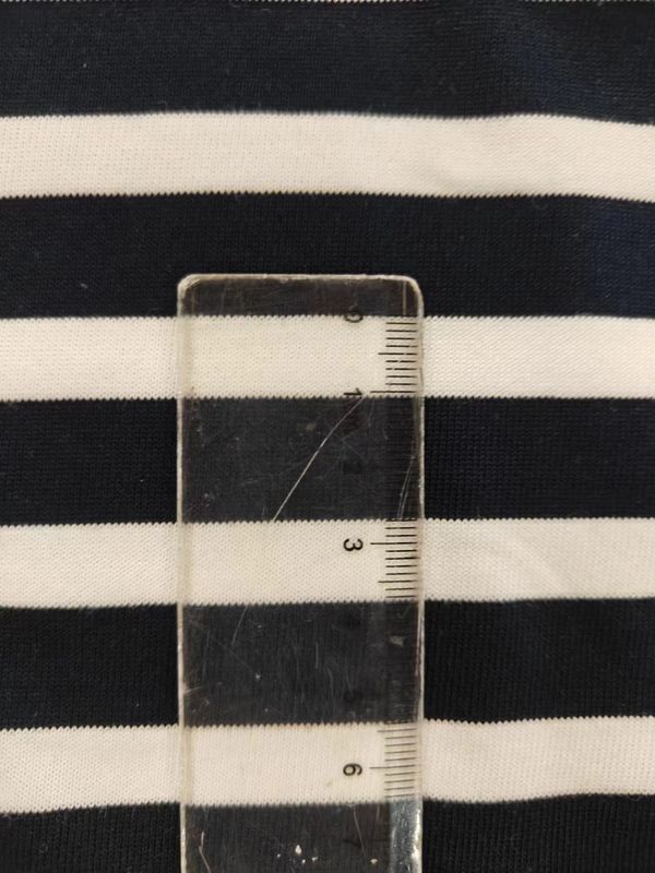 Tissu à rayures pour T-shirt