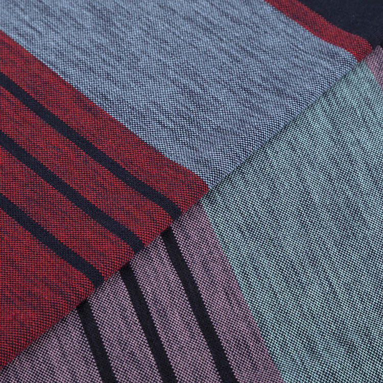 Tissus tricotés rayés pour les vêtements