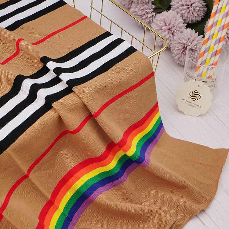 Tissu de coton rayé de bonne qualité pour le port occasionnel