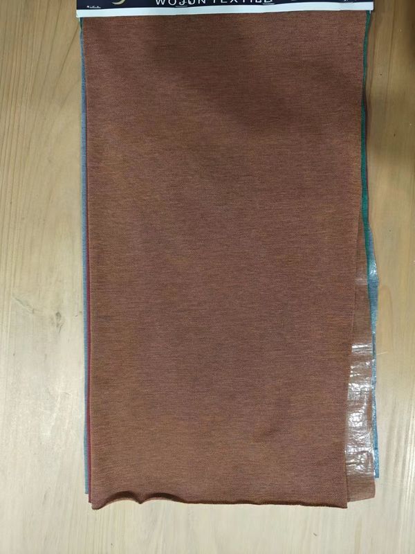 Tissu tricoté à rayures doux et confortable pour la chemise polo