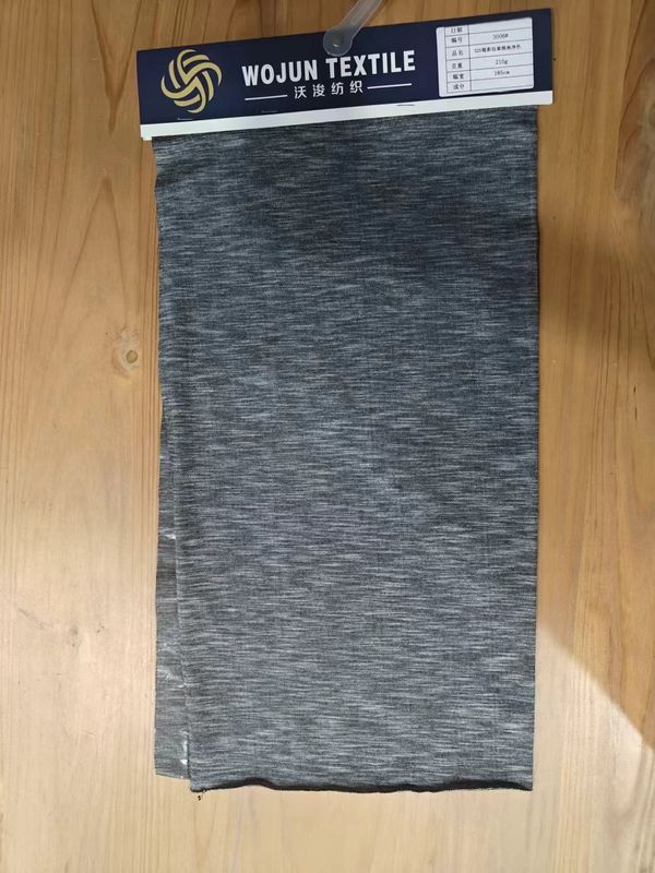 Fabrique à rayures brillante, confortable, élégant et confortable pour T-shirt