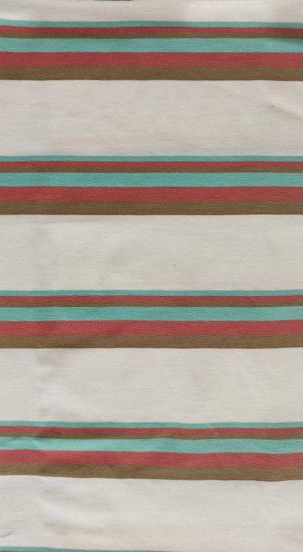 Tissu de matériau à rayures confortable et élastique, résistant à l'usure occasionnelle