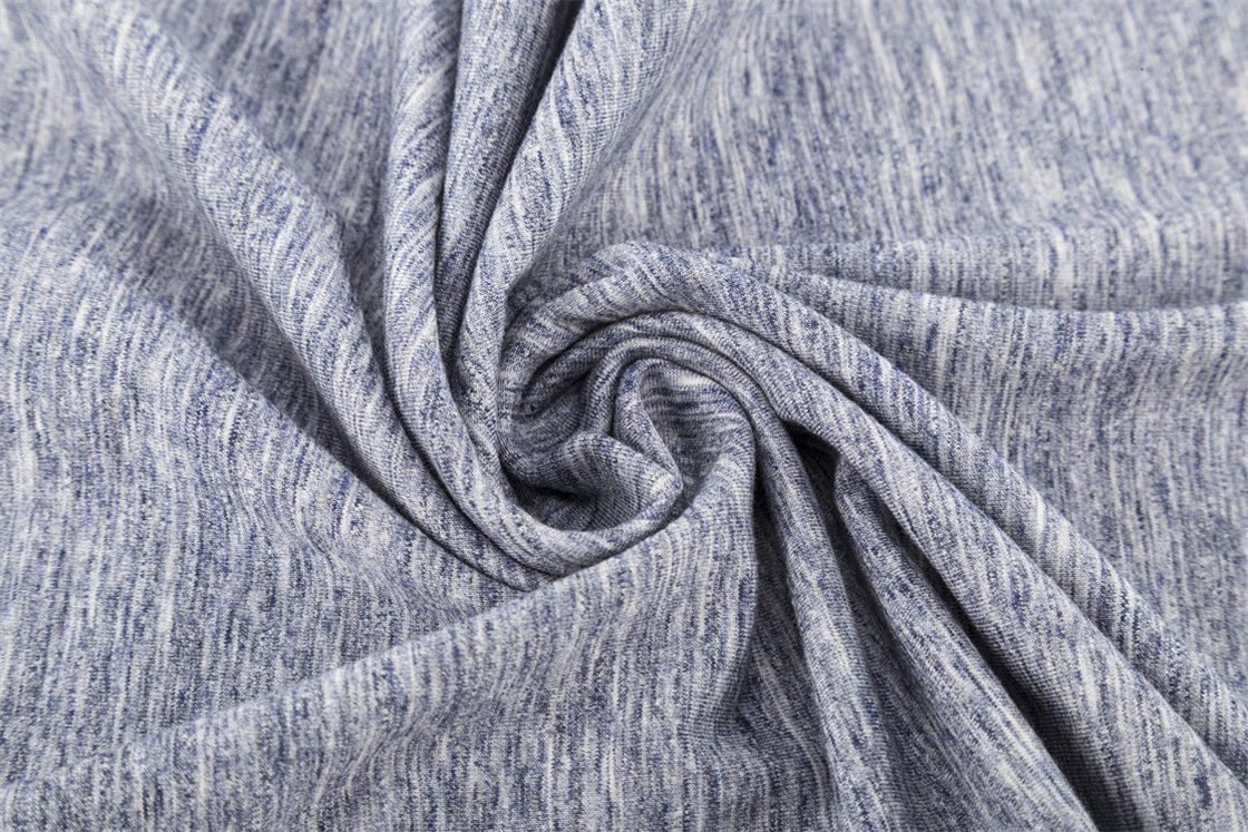 Tissu à rayures sain et écologique pour t-shirt