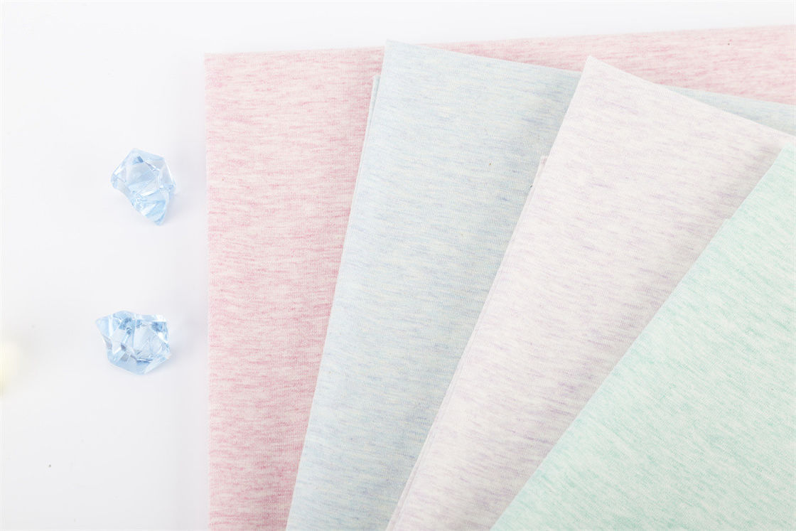 Tissu à rayures sain et écologique pour t-shirt
