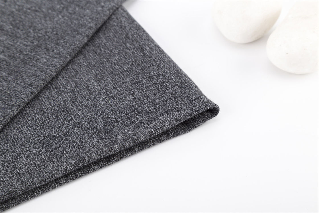 Tissu de T-shirt en coton élastique doux et confortable durable pour le port occasionnel