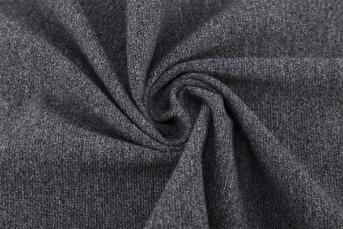 Tissu de T-shirt en coton élastique doux et confortable durable pour le port occasionnel