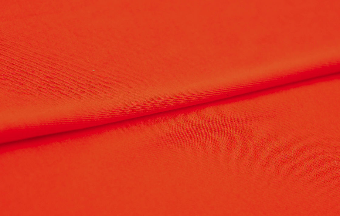 Tissu tricoté rayé naturel haut de gamme brillant confortable respirant pour T-shirt