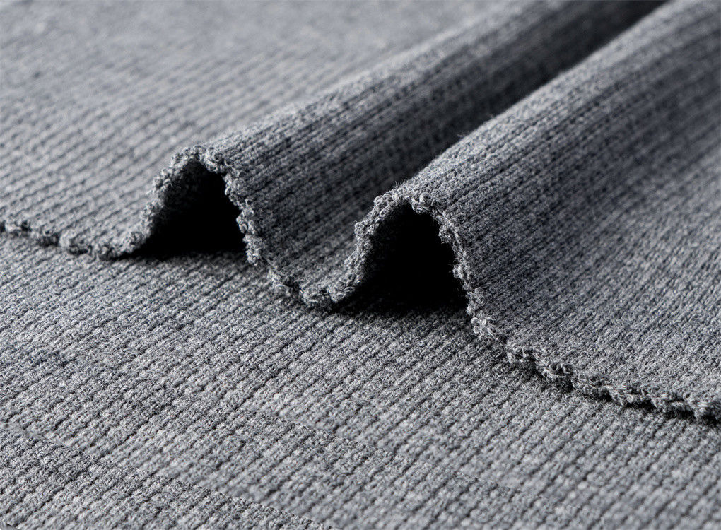 Tissu résistant à l'usure, sain et élégant, résistant à l'usure, respirant et rayé pour T-shirt