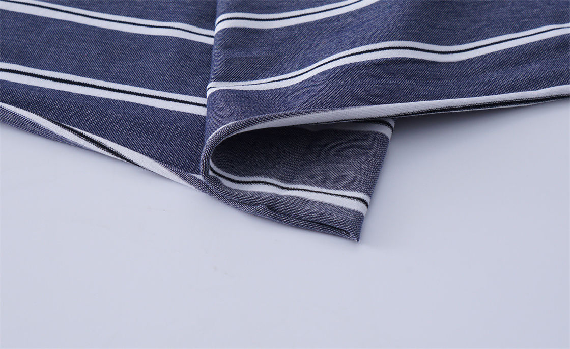 Tissu en coton pique confortable et respirant pour polo