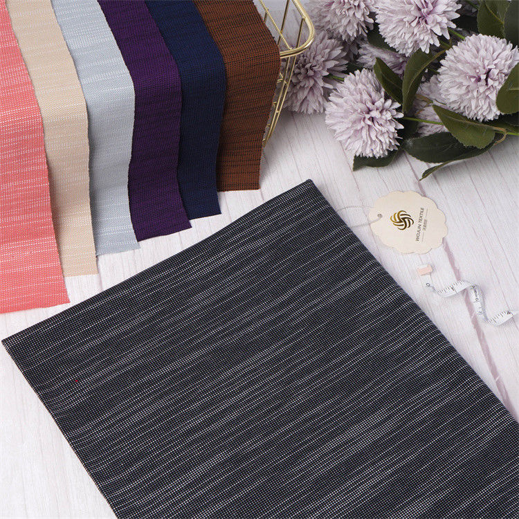 Tissu de tricot rayé naturel respirant et confortable pour T-shirt