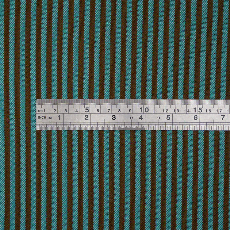 Tissu tricoté à rayures croustillant et confortable pour le T-shirt