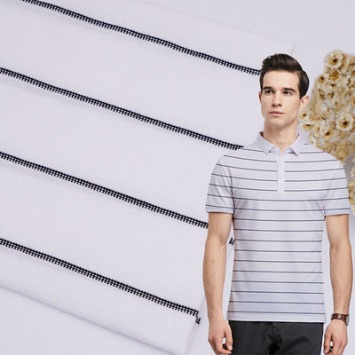 Un bon prix. Tissus en coton pur en maillot unique léger, respirant, rayé, texture douce en ligne