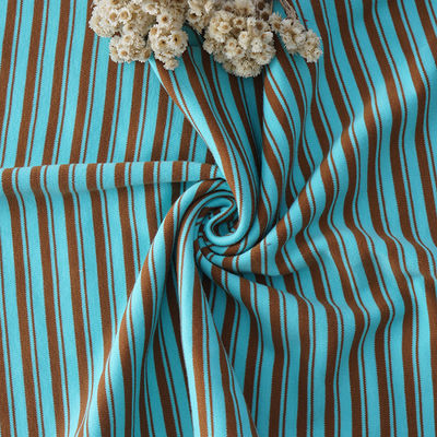 Un bon prix. Absorbeur de sueur 100 Tissu en coton à rayures, poids lourd Tissu à rayures en ligne