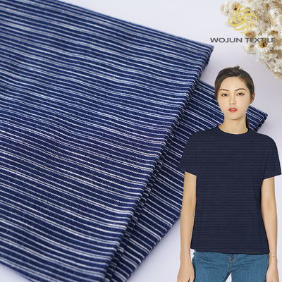 Matériel 100% simple simple respirable peigné du coton 185gsm de tissu de débardeur