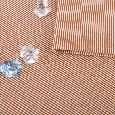 Tissu en coton rayé multicolore Fil teint Respirant Matériau antibactérien