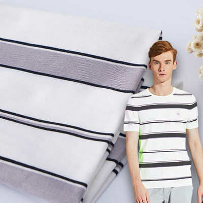 Tissu rayé en coton multicolore de 100 grammes 220 grammes