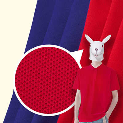 Le bout droit imperméable solide du tissu 26S de piqué de coton de couleur a peigné matériel