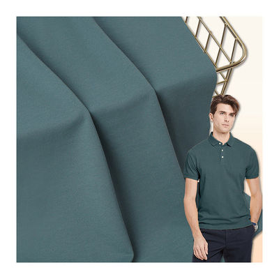 Tissu écologique de texture pique 40S respirant Y-81092 solidement teint