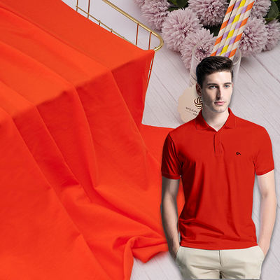 Tissu à tricot 32S massif et lisse de 210 grammes