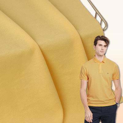 T-shirt en coton de poids lourd Tissu 235g 32S Peigné étroit Texte pique