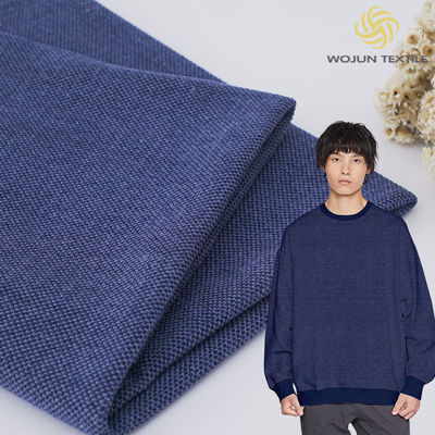 Tissus en coton à face unique en tissu de tissu français 40S à faible rétrécissement en fil teint