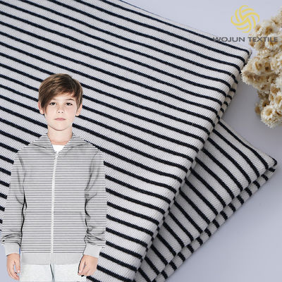 Le fil a teint le matériel français de Terry Fabric Stripe Breathable Soft 32S de coton