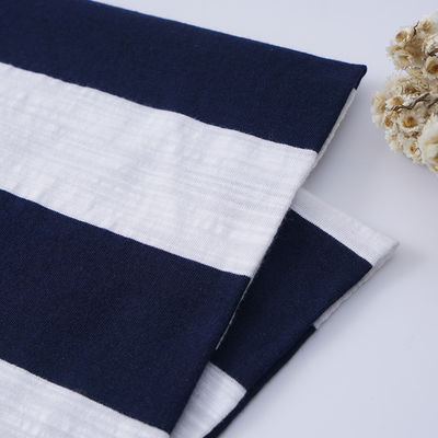 Tissu en coton peigné doux, à maillot unique, bonne texture pour T-shirt