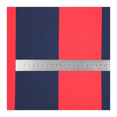 Un bon prix. Tissu étirable à rayures confortable pour la peau 175 gm Tissu de coton tricoté peigné pour T-shirt en ligne