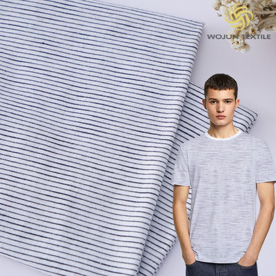 Un bon prix. Tissu à rayures 100% coton pur à face unique en ligne