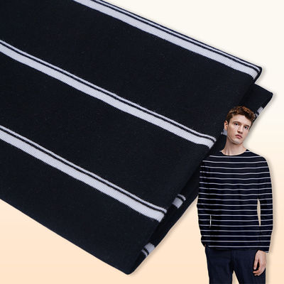 Un bon prix. Fabrication à base de fils résistants, de coton pur et de tissus à rayures absorbant respirant pour vêtements de sport en ligne