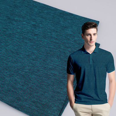Tissu tissé en coton massif pur pour polo