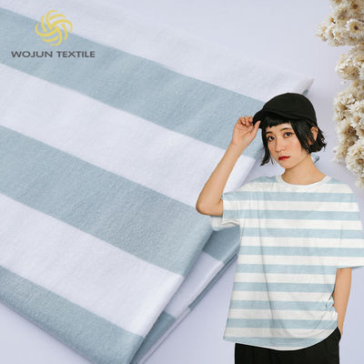 Confortable et à la mode et confortable Tissu en coton rayé pour maillot de sport