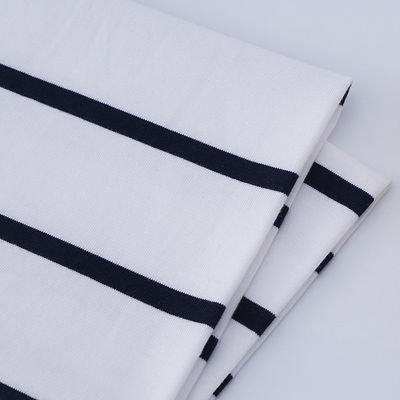 Confort et haute qualité respirant facile à entretenir Tissu à rayures pour vêtements à manches longues