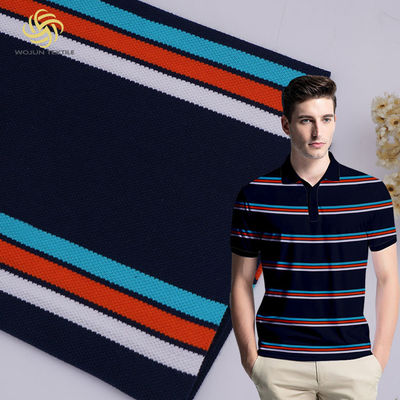 Fabrique à rayures confortables pour chemise polo