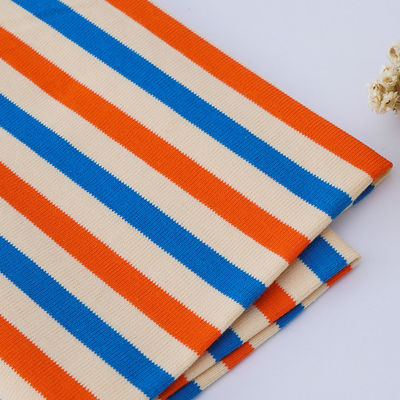 Un bon prix. Tissu en coton rayé doux et confortable, sain et propre à la peau, pour le sweat en ligne