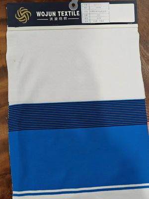 Un bon prix. Tissu tricoté rayé sain et absorbant la sueur en ligne